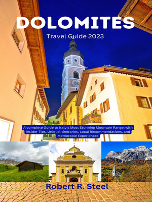 cover image of Dolomites Travel Guide 2023